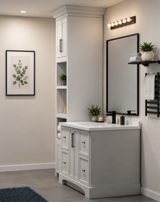 Bathroom rendering 3