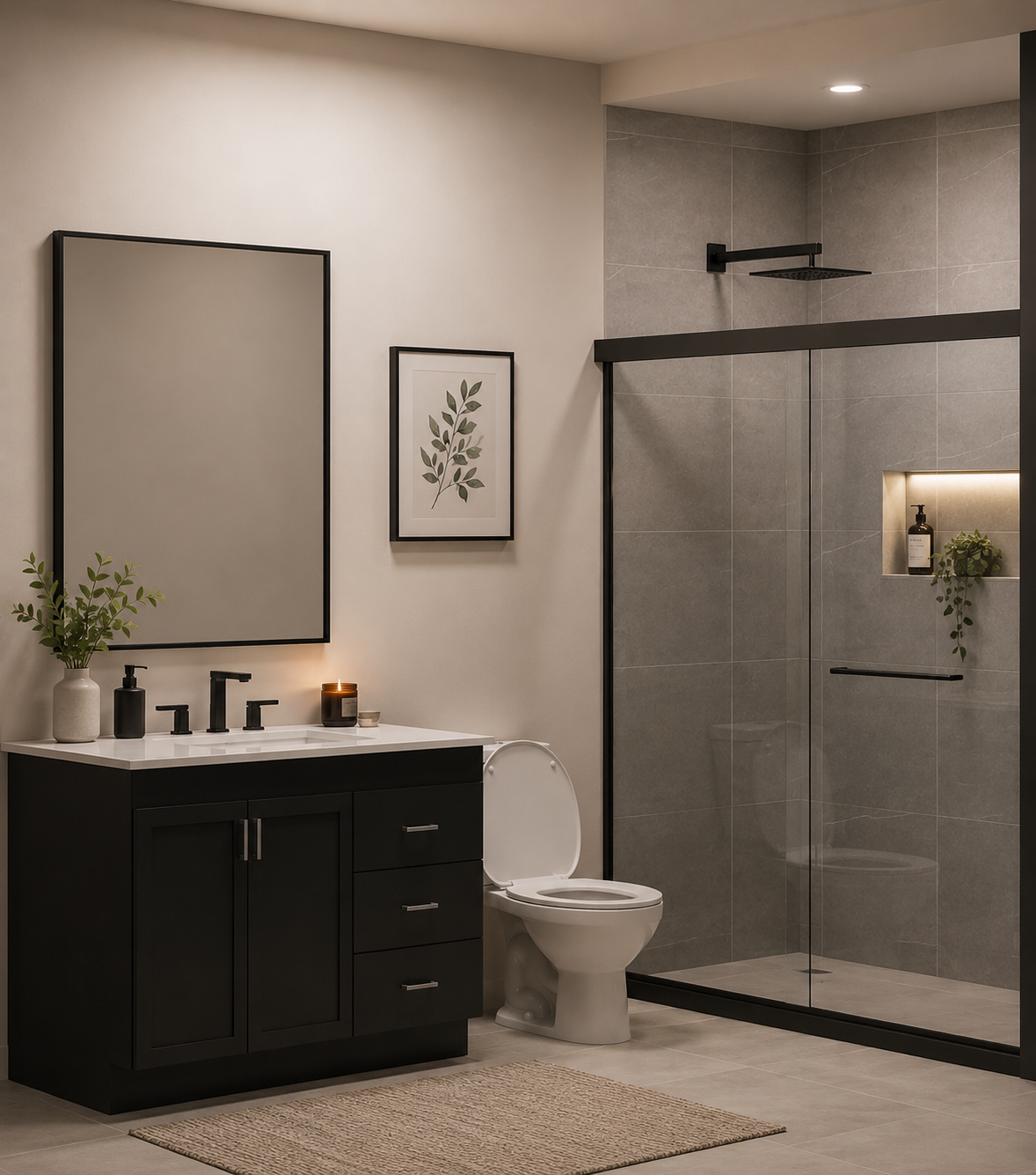 Bathroom rendering 4