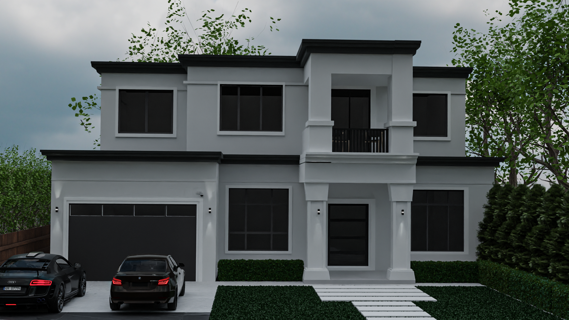 Bedroom rendering 7