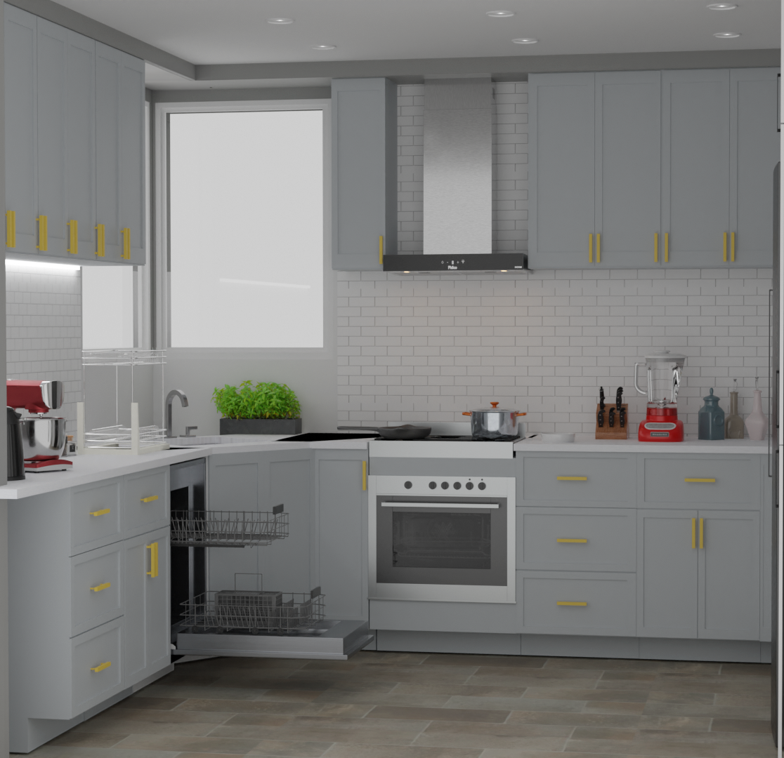 Kitchen rendering 7